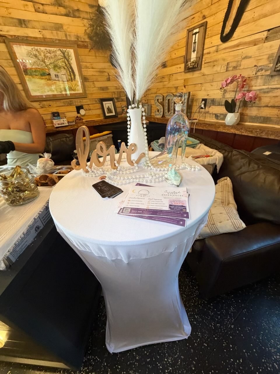 Cannoli bar selection