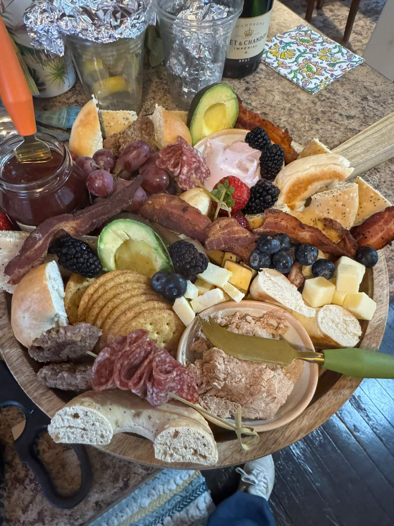 Luxury charcuterie spread