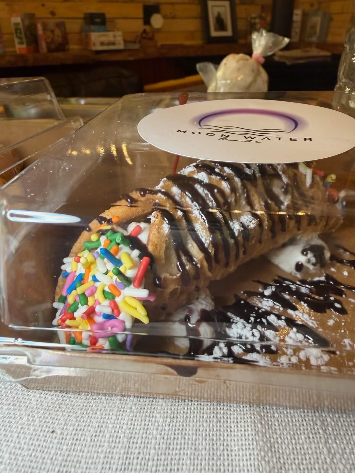 Cannoli bar display