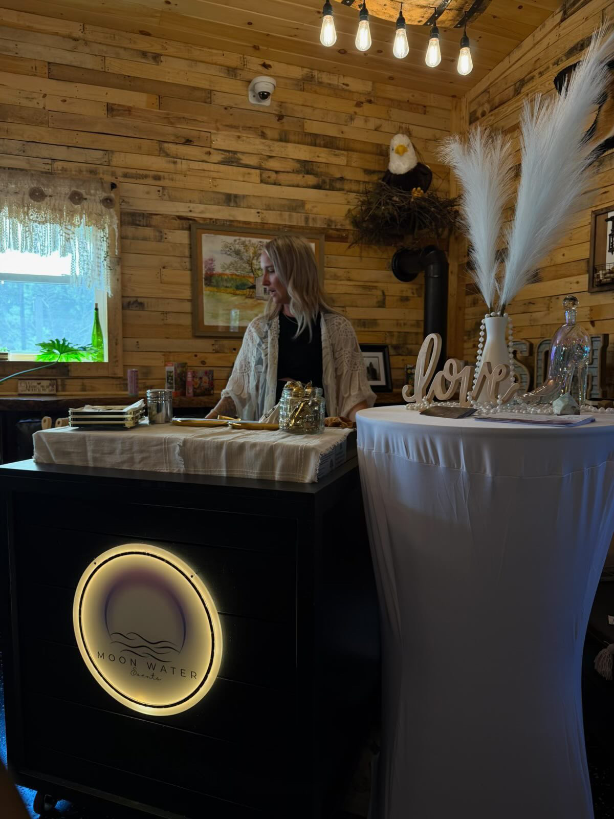 Kerri Voit at the Cannoli Bar